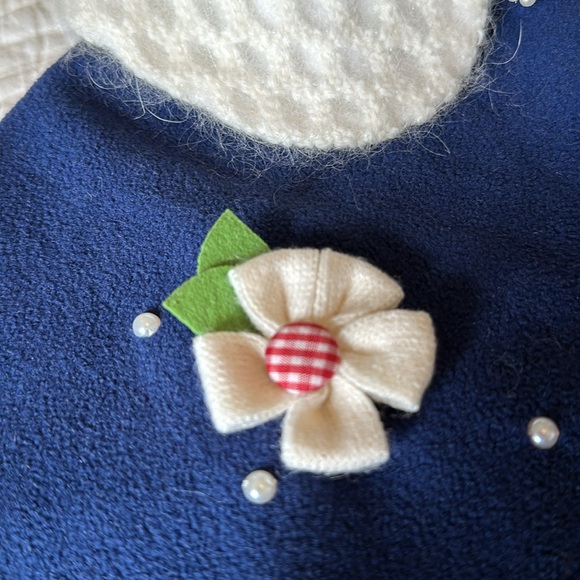 NEW Cute Bolero Cape for girls, size 26, US 4, color navy blue - Picture 4 of 6